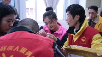 择思达斯经颅磁爱心义工团队走进南京博爱残疾